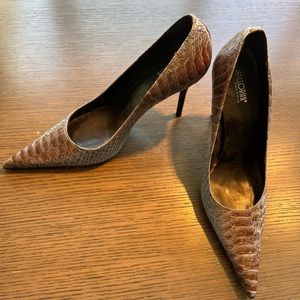 Gallorini (made in Italy) Crocodile Stiletto Heeled Pump